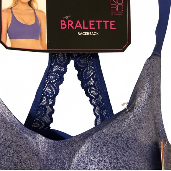 NOBO Blue Intimates Racerback Bra - Picture 3 of 5